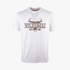 Wildebees Mens Split Wood Logo Tee White | Wildebees