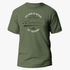 Wildebees Mens Swoosh Tp Short Sleeve Tee Laurel Green | Wildebees