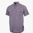 Wildebees Mens Tech Short Sleeve Vented Shirt Charcoal | Wildebees