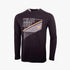 Wildebees Mens Trendy Urban Tech Long Sleeve Tee Black | Wildebees
