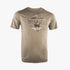 Wildebees Mens Woodlook Short Sleeve Tee in Oasis, featuring a &