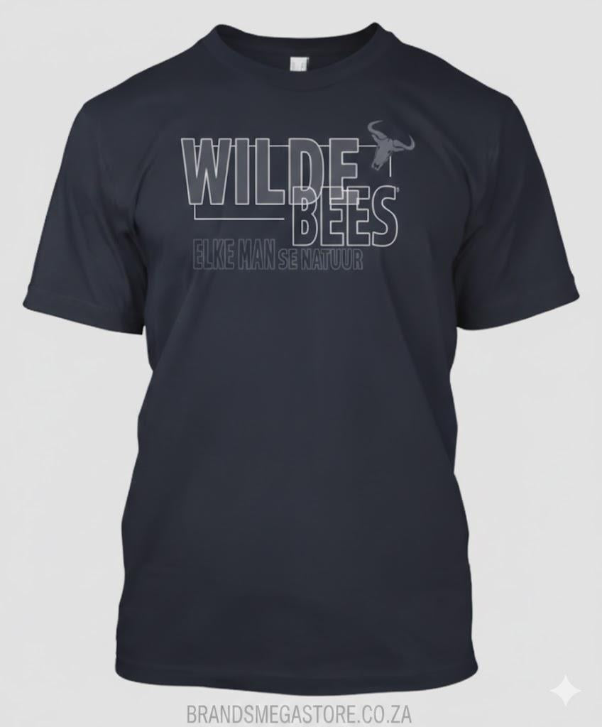 Wildebees Outline Tee New Navy