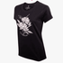 Wildebees Womens Flying Lotus Short Sleeve Tee Black | Wildebees