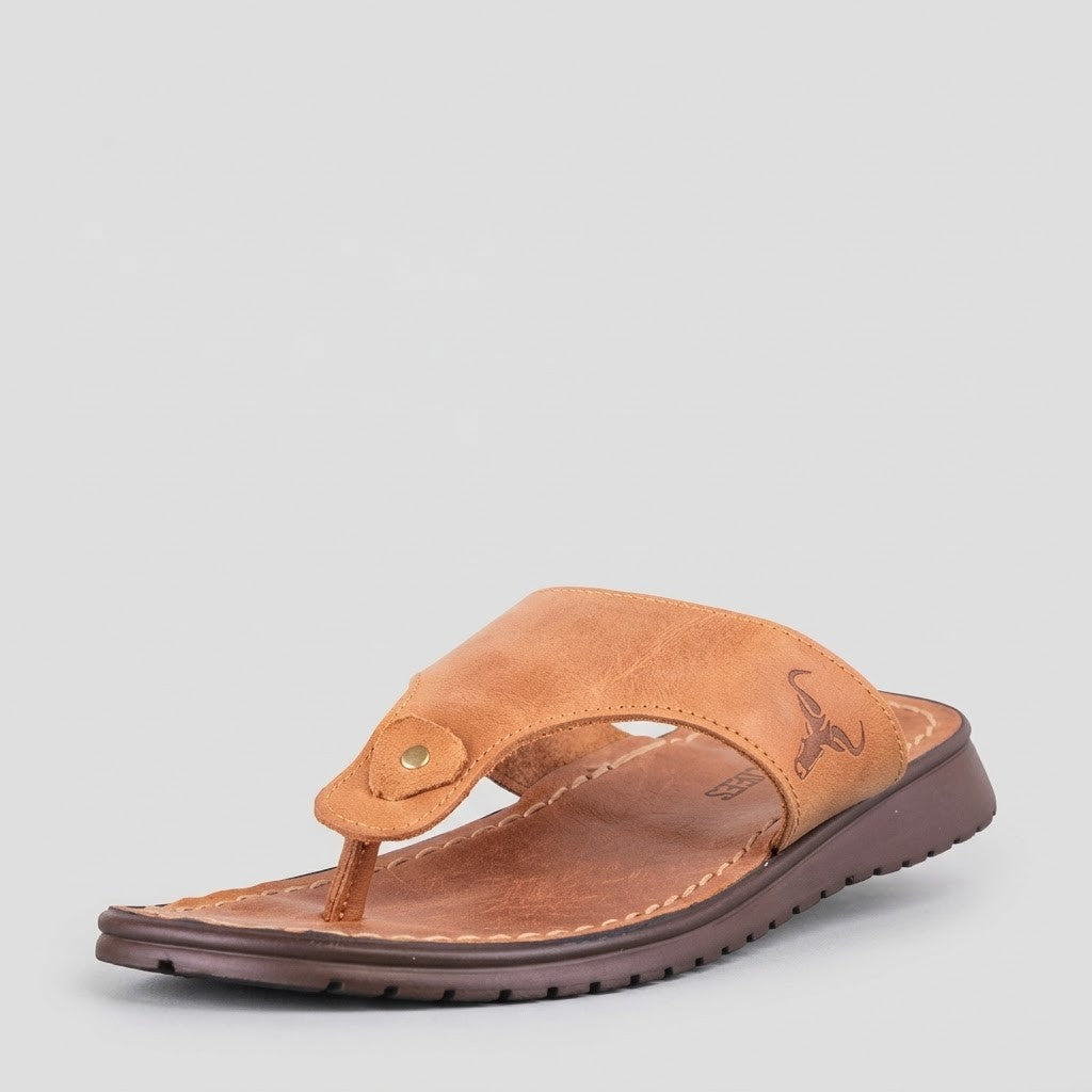 Wildebees Womens Koring Sandal Tan