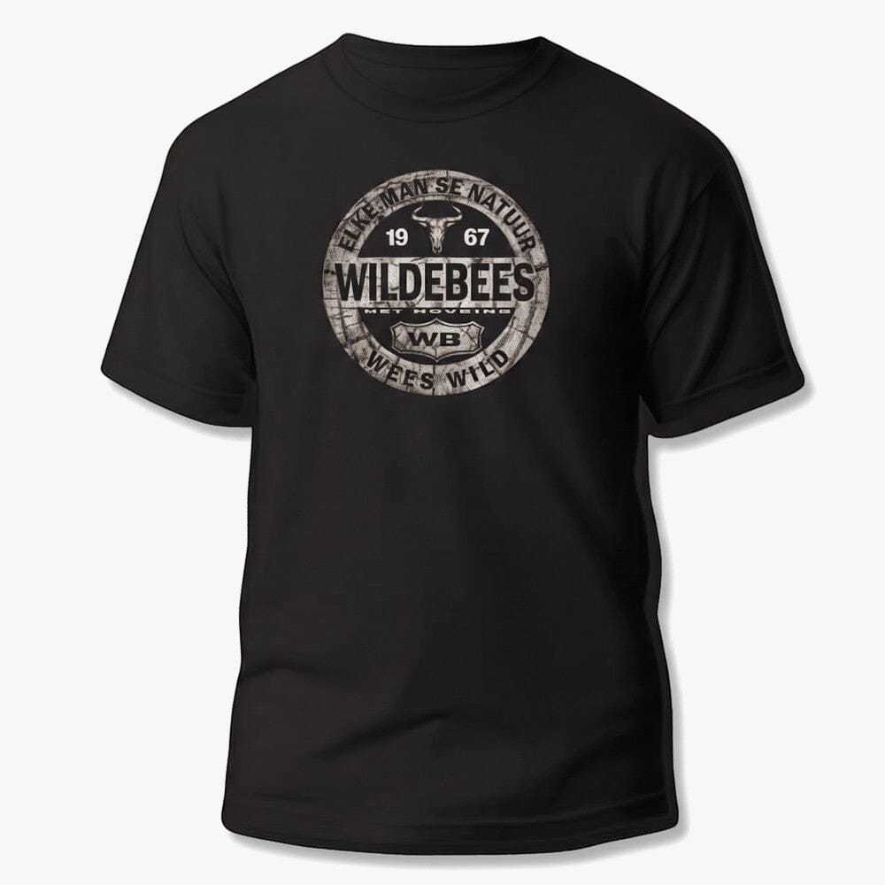 Wildebees Woodlook Tee Black | Wildebees