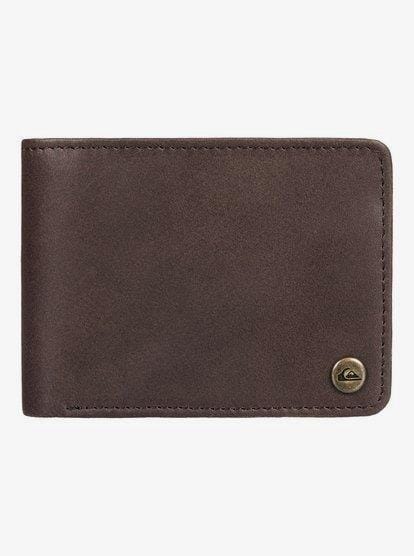 Quiksilver Mack 2 Leather Wallet Choc Brown | Quiksilver